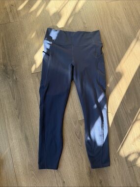 Preluxe Made by Fabletics Medium High-Waist Navy Active Leggings